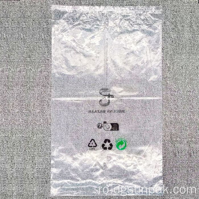 sigilarea ambalajelor Pungi de polietilenă reciclate standard la nivel mondial